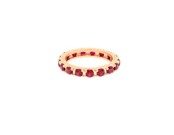 Anello Mini-Marrakech Rosè - Rodolite
