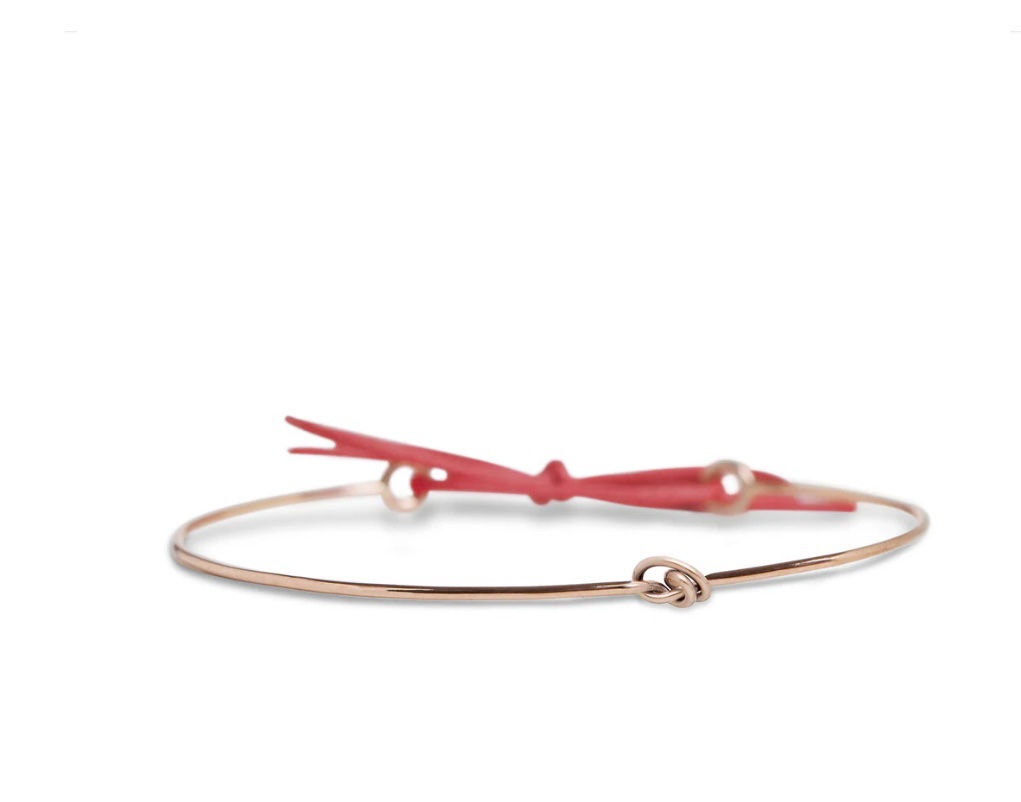Bracciale NODO D'AMORE - Oro Rosa 9kt