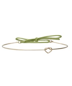 Bracciale Nodo Cuore Oro Giallo 9kt