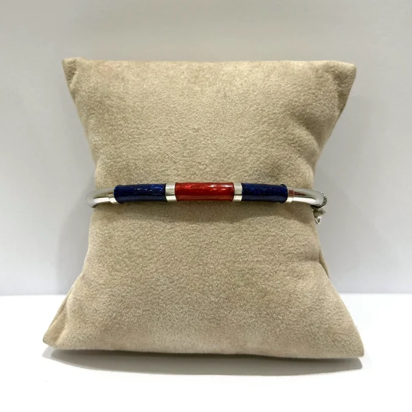 Bracciale 90's Baby - Blu / Bordeaux