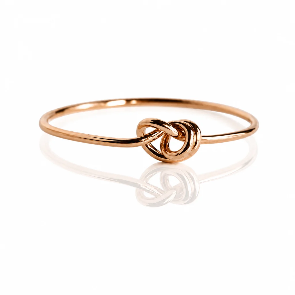 Anello Filo d'Amore Nodo - Oro 9kt - immagine 5