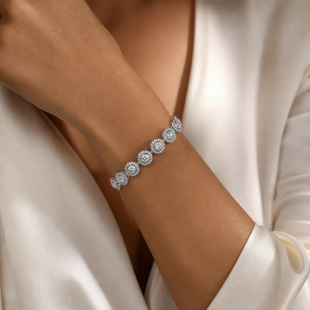 Bracciale Tennis Angelic Swarovski - immagine 2