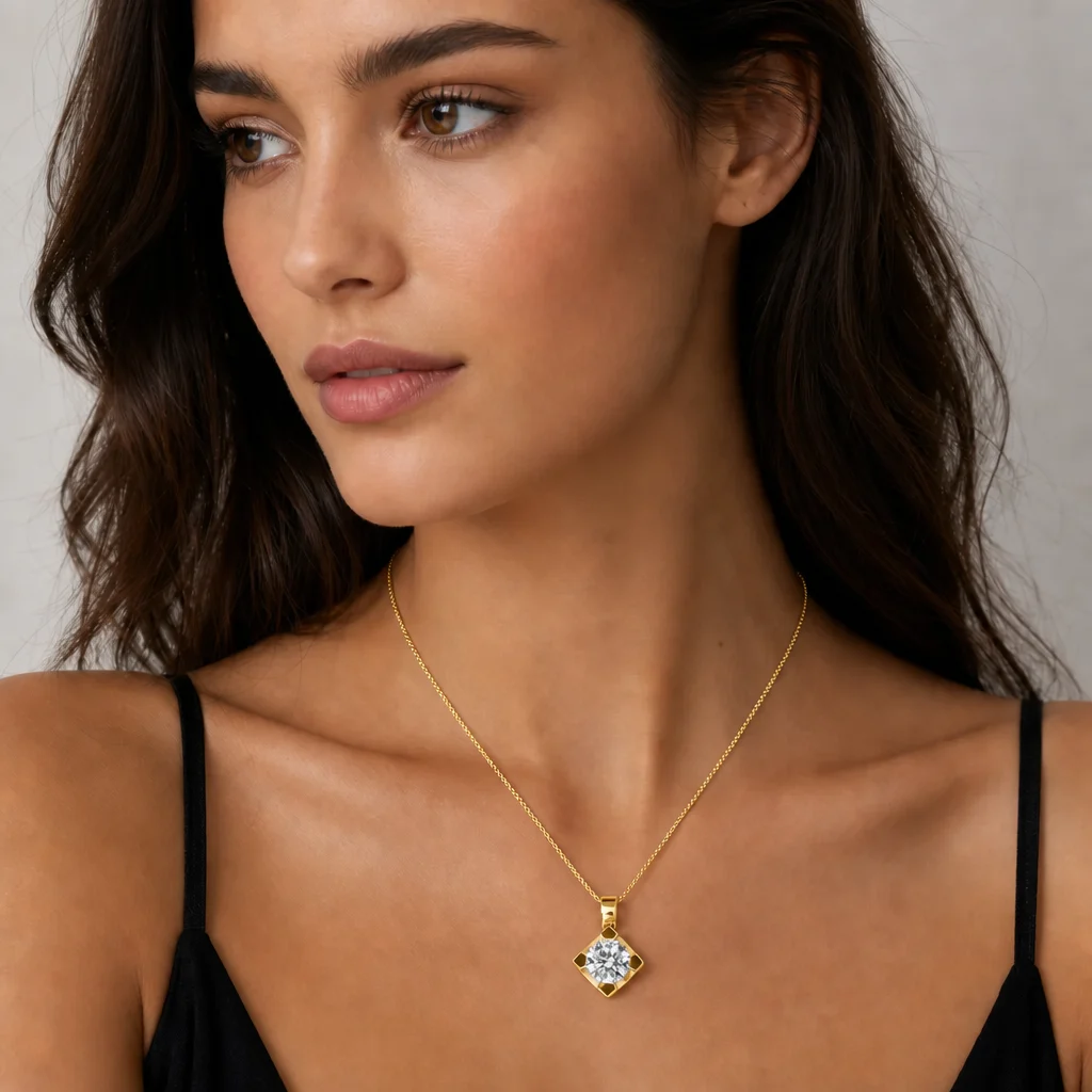 Collana Punto Luce Griffe Oro18kt - immagine 3